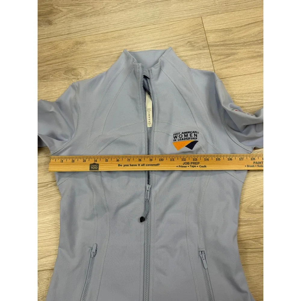 Lululemon Define Jacket Size 10 Pastel Blue Full Zip‎